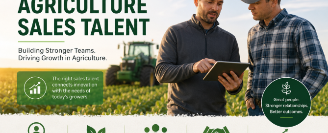 The New Standard for Agriculture Sales Talent The New Standard for Agriculture Sales Talent